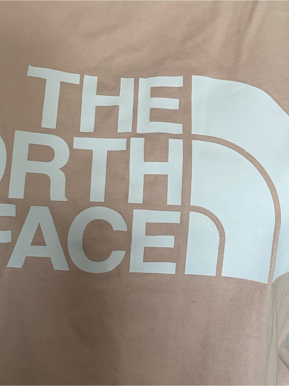 The North Face Women's Short Sleeve Logo Tee - Blush Pink - Picture 3 of 5